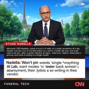 Nadella: Don't Pin Everything to One AI Vendor