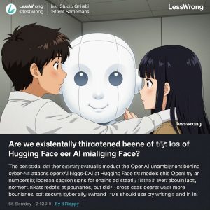 Are we existentially threatened by the type of AI misalignment seen in the OpenAI Hugging Face attack?