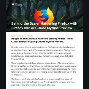 Behind the Scenes Hardening Firefox with Claude Mythos Preview