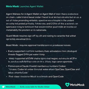 MetaMask Launches Agent Wallets
