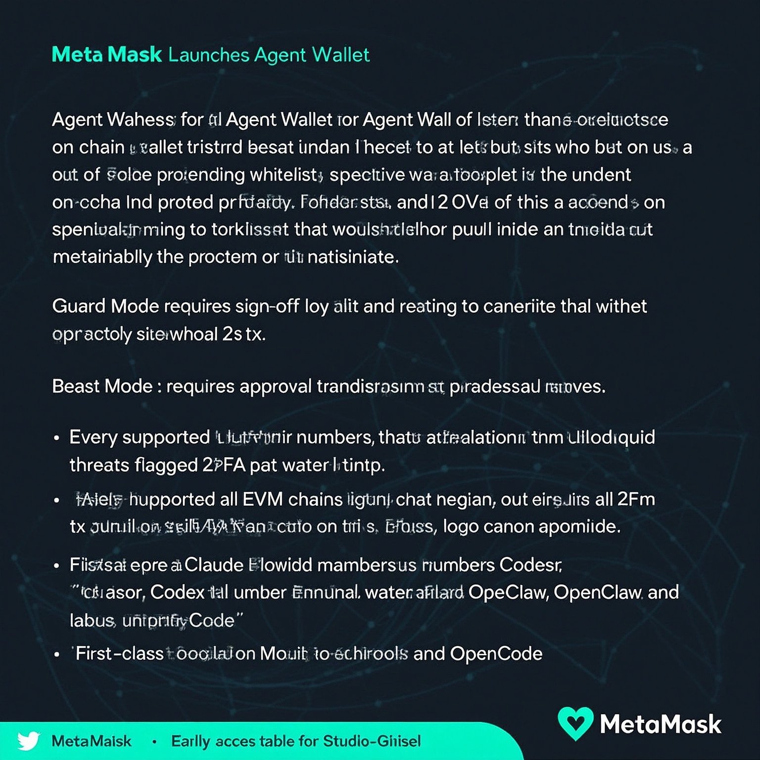 MetaMask Launches Agent Wallets